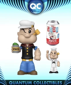 Quantum Collectibles Funko Soda Funko Popeye (sealed With Chance Of Chase) Vinyl Soda Preorder