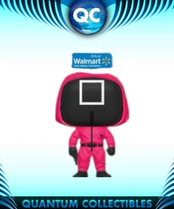 Quantum Collectibles Funko Pop! Squid Game Red Soldier Square Walmart Exclusive Preorder Funko Pop! Vinyls