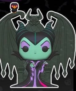 Quantum Collectibles Funko Pop! Vinyls Funko Pop! Deluxe Disney Villains Maleficent On Throne Diamond Hot Topic Exclusive Preorder