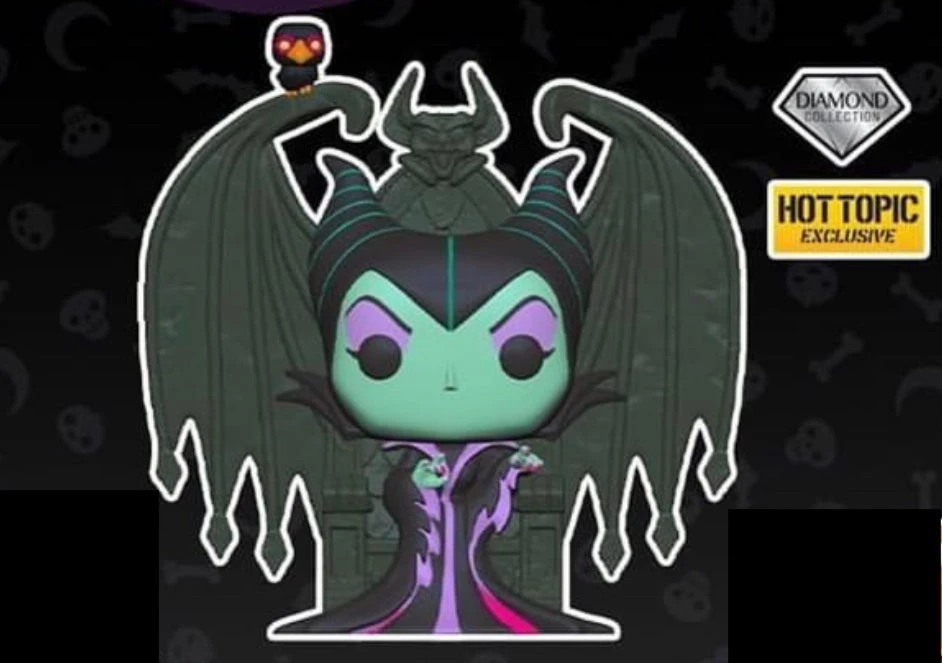Quantum Collectibles Funko Pop! Vinyls Funko Pop! Deluxe Disney Villains Maleficent On Throne Diamond Hot Topic Exclusive Preorder 3 Quantum Collectibles Funko Pop! Vinyls Funko Pop! Deluxe Disney Villains Maleficent On Throne Diamond Hot Topic Exclusive Preorder