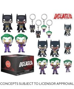 Quantum Collectibles Funko DC DCeased Mystery Box 1 POP! Vinyl Figure, Pin, Keychain, And Decal (Assortment) GameStop Exclusive Preorder
