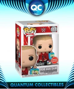Quantum Collectibles Funko Pop WWE Rob Van Dam Pop And Pin GameStop Exclusive Preorder