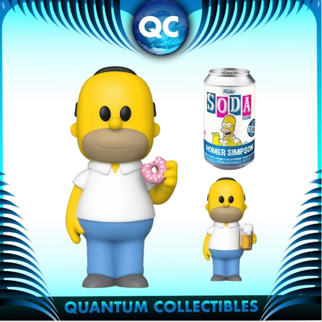 Quantum Collectibles Funko Homer Simpson(1:6 Chance Of Chase) Soda Vinyl Figure US Import Pre-order 3 Quantum Collectibles Funko Homer Simpson(1:6 Chance Of Chase) Soda Vinyl Figure US Import Pre-order