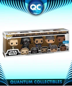 Quantum Collectibles Funko Pop! Vinyls Funko Pop! Obi Wan 5 Pack Walmart Exclusive Preorder