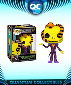 Quantum Collectibles Funko Pop! Nightmare Before Christmas Blacklight Jack With Worm Hot Topic Preorder