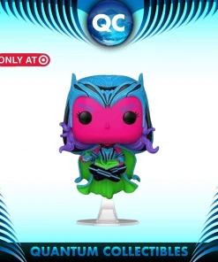 Quantum Collectibles Funko Fair 22 Marvel Blacklight Scarlet Witch Target Exclusive Preorder
