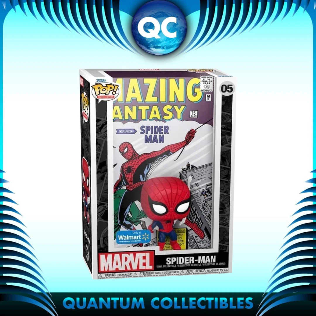 Quantum Collectibles Funko Pop! Spider-Man Comic Cover Walmart Exclusive Preorder 3 Quantum Collectibles Funko Pop! Spider-Man Comic Cover Walmart Exclusive Preorder