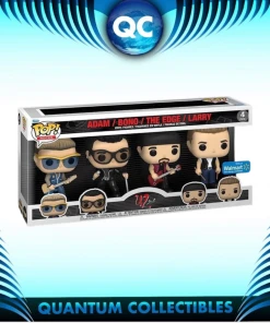 Quantum Collectibles Funko Pop! Rocks U2 4 Pack Walmart Exclusive Preorder Funko Pop! Vinyls