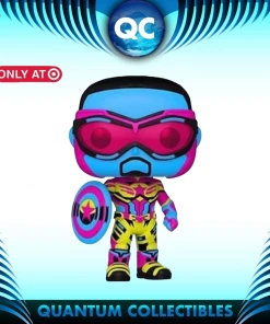 Quantum Collectibles Bundles Funko Fair 22 Marvel Blacklight Falcon Target Exclusive Preorder