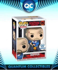 Quantum Collectibles Funko Pop! Stranger Things Hopper Funko Shop Exclusive Preorder Funko Pop! Vinyls