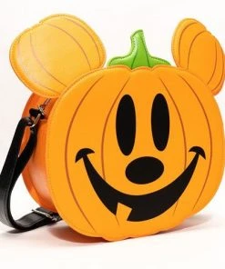 Quantum Collectibles Loungefly Mickey Mouse Jack-o'-Lantern Mickey Crossbody Preorder