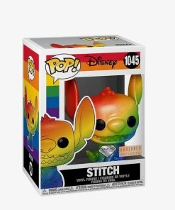 Quantum Collectibles Funko POP! Disney Rainbow Stitch Diamond BoxLunch Exclusive Pre-Order Funko Pop! Vinyls