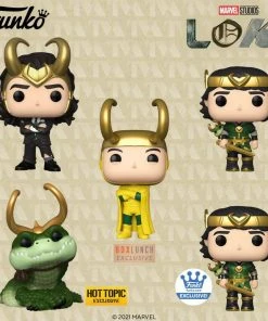 Quantum Collectibles Funko Pop! Marvel Loki Bundle Of 5 US Exclusives Including Funko Shop Exclusive Preorder Funko Pop! Vinyls