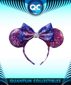 Quantum Collectibles Loungefly Disneyland Paris Sparkling Castle Sequin Ears Headband Exclusive