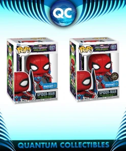 Quantum Collectibles Funko Pop! Marvel Mech Strike Monster Hunters Spider Man (common And Chase Bundle) Walmart Exclusive Pre-Order