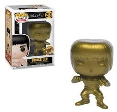 Quantum Collectibles Funko Pop! Movies Bruce Lee: Bruce Lee 218 Gold Bait Exclusive Funko Pop! Vinyls