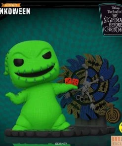 Quantum Collectibles Funko Pop! Disney Nightmare Before Christmas Oogie Boogie With Spin Wheel Pop Deluxe Box Lunch Exclusive Pre-Order Funkoween
